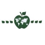 new logo apple with leaves