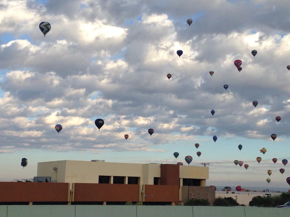 Hot Air balloons over CIS